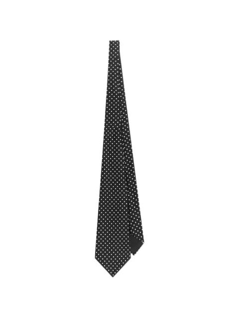 Dolce & Gabbana polka dot-print silk twill tie