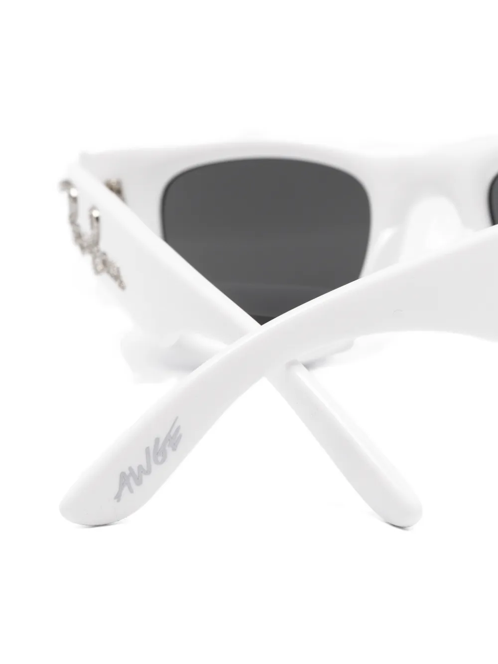 Ray-Ban x A$AP Rocky Wayfarer Puffer zonnebril Wit