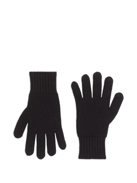 Dolce & Gabbana knitted virgin-wool gloves