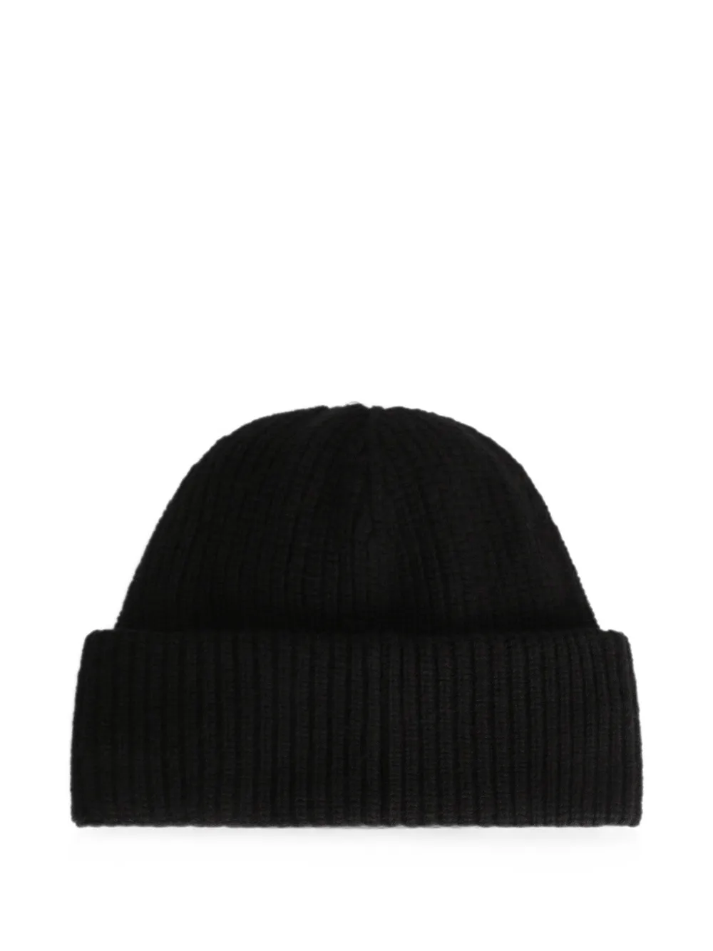 Dolce & Gabbana Ribgebreide muts Zwart