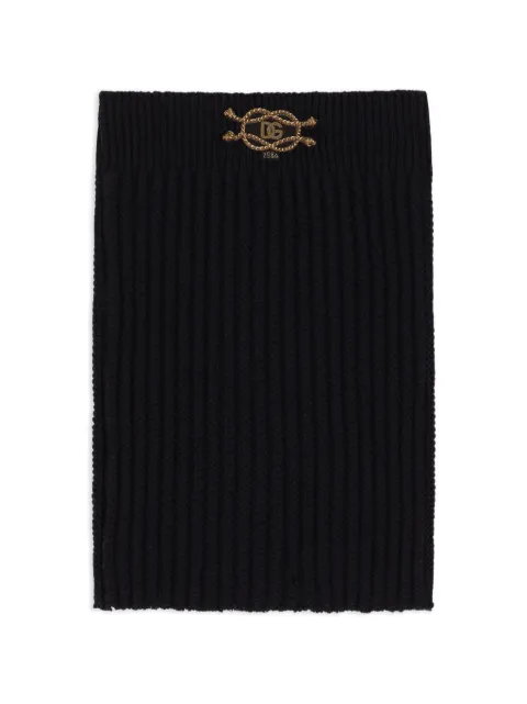 Dolce & Gabbana knitted neck warmer
