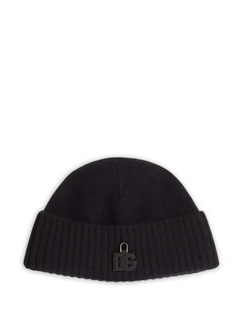 Dolce & Gabbana smooth knit hat