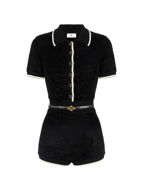 Elisabetta Franchi belted jumpsuit
