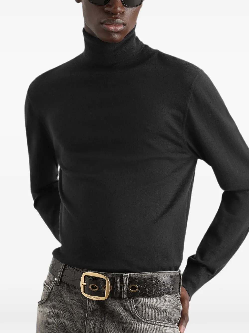 Dolce & Gabbana Kasjmier col Bruin