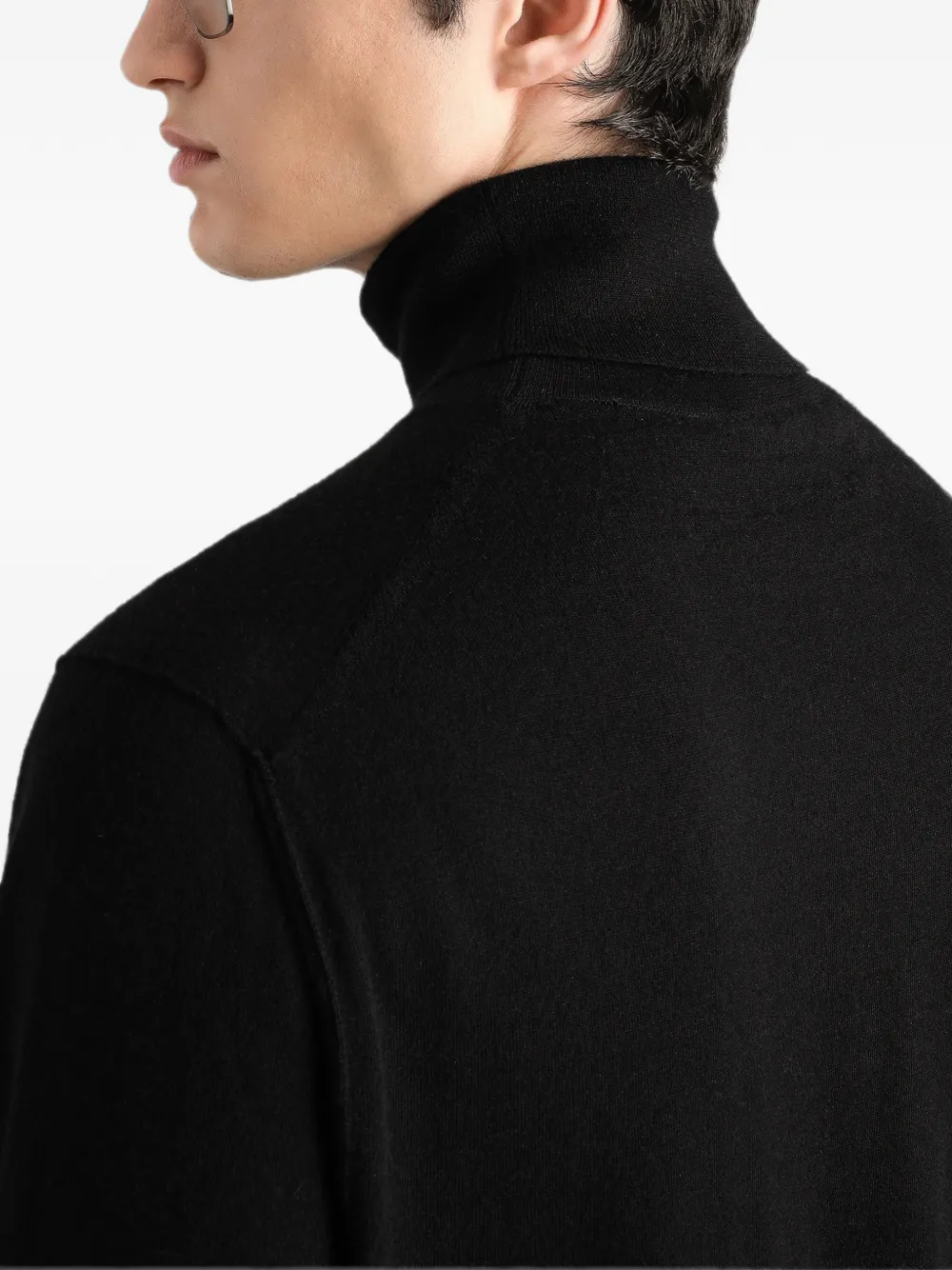 Dolce & Gabbana Kasjmieren coltrui Zwart