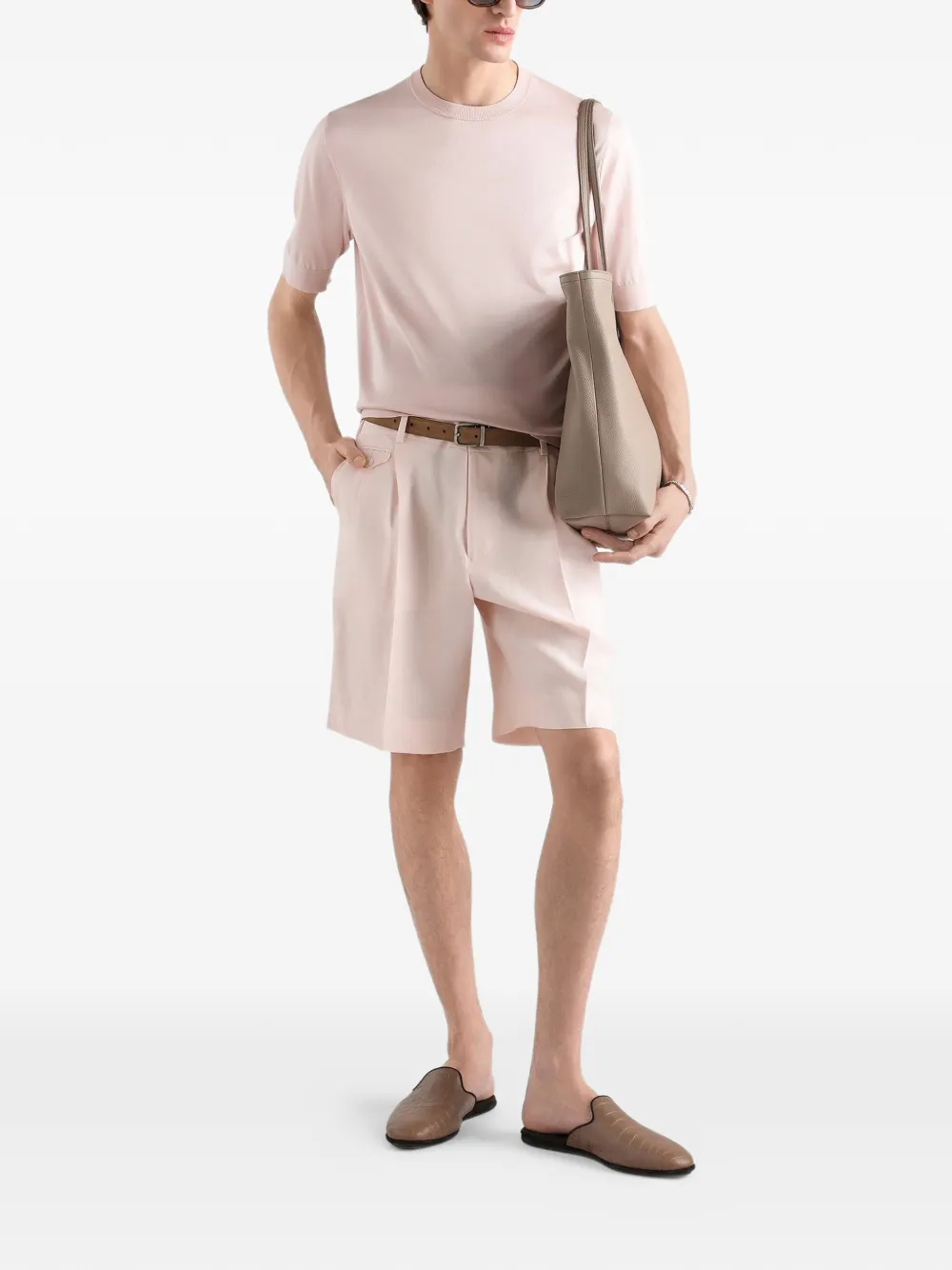 Dolce & Gabbana Zijden pullover Roze