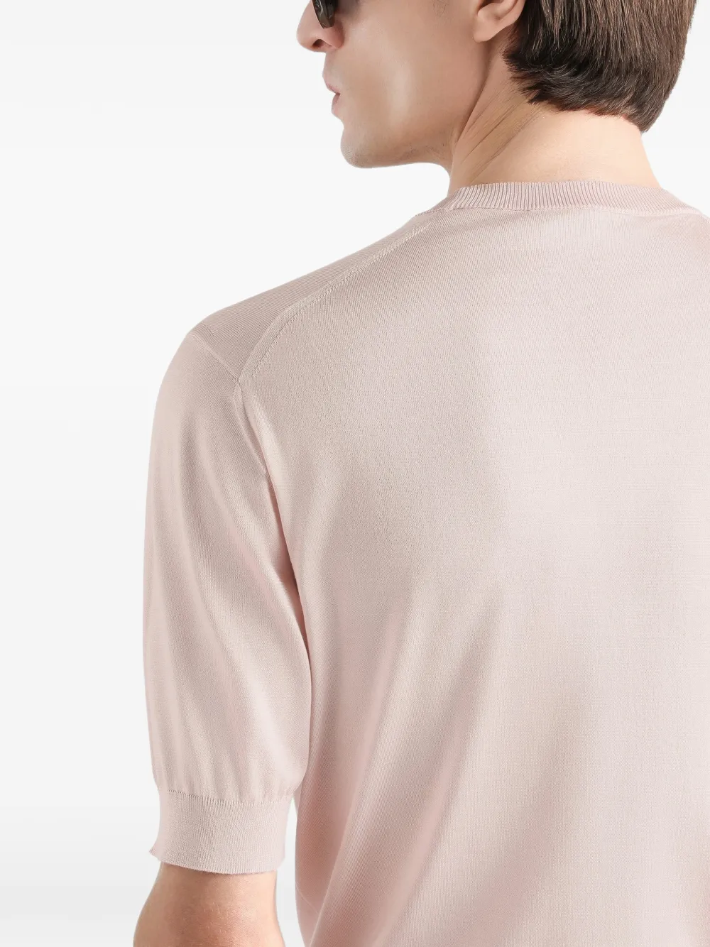 Dolce & Gabbana Zijden pullover Roze