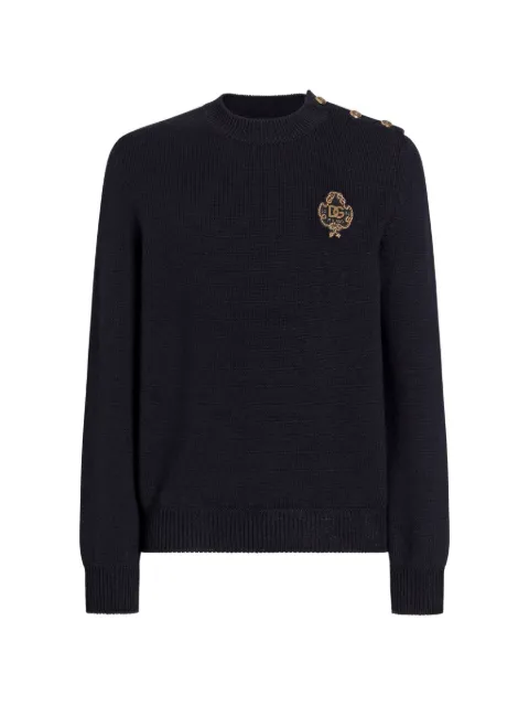 Dolce & Gabbana smooth-knit pullover