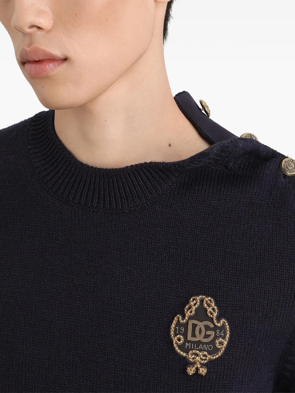 Dolce & Gabbana Gebreide trui Blauw