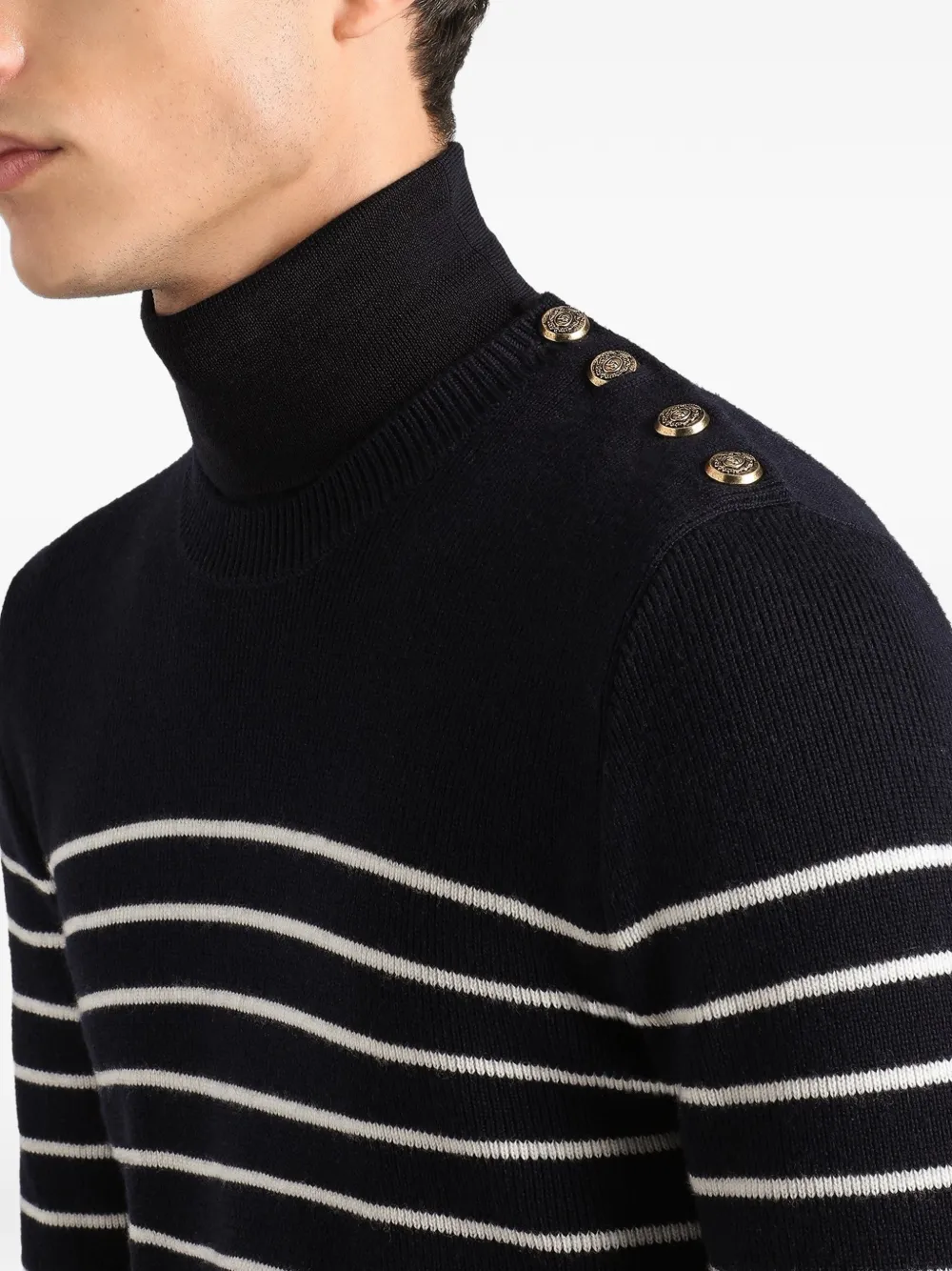 Dolce & Gabbana Pullover van scheerwol Blauw