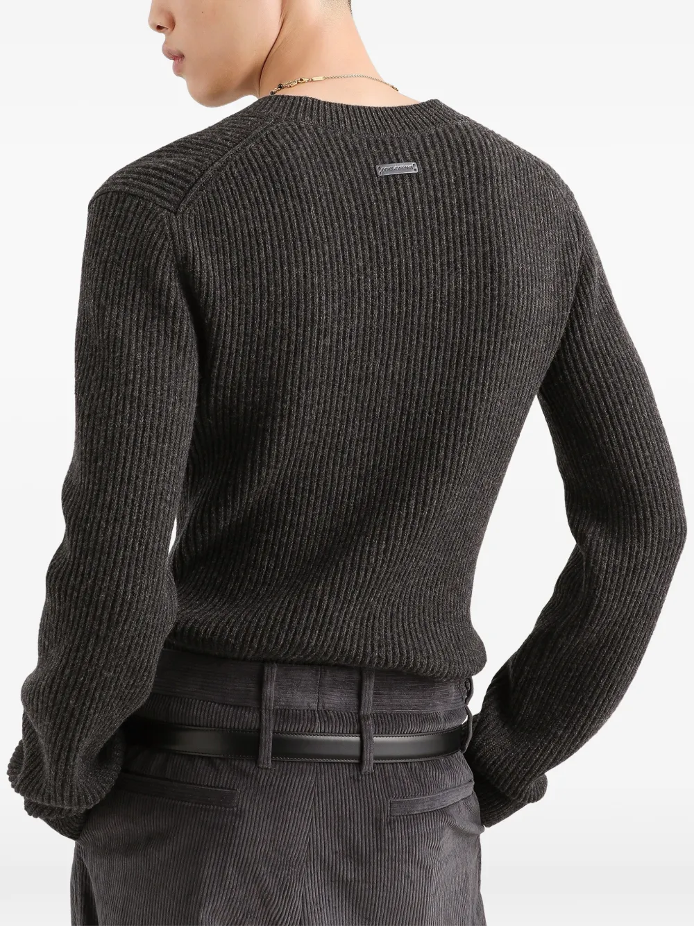 Dolce & Gabbana Trui van scheerwol Grijs
