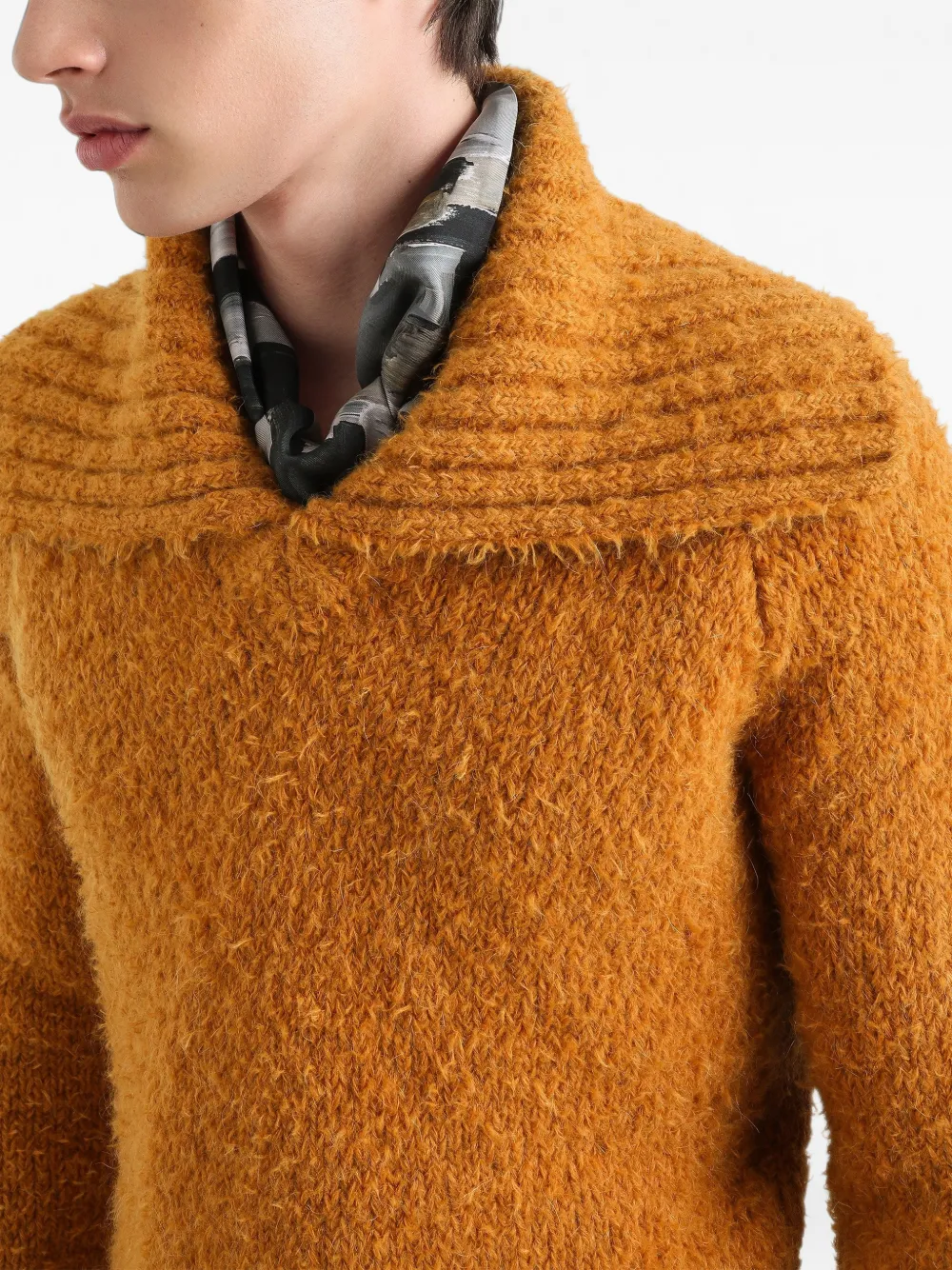Dolce & Gabbana Trui met V-hals Oranje