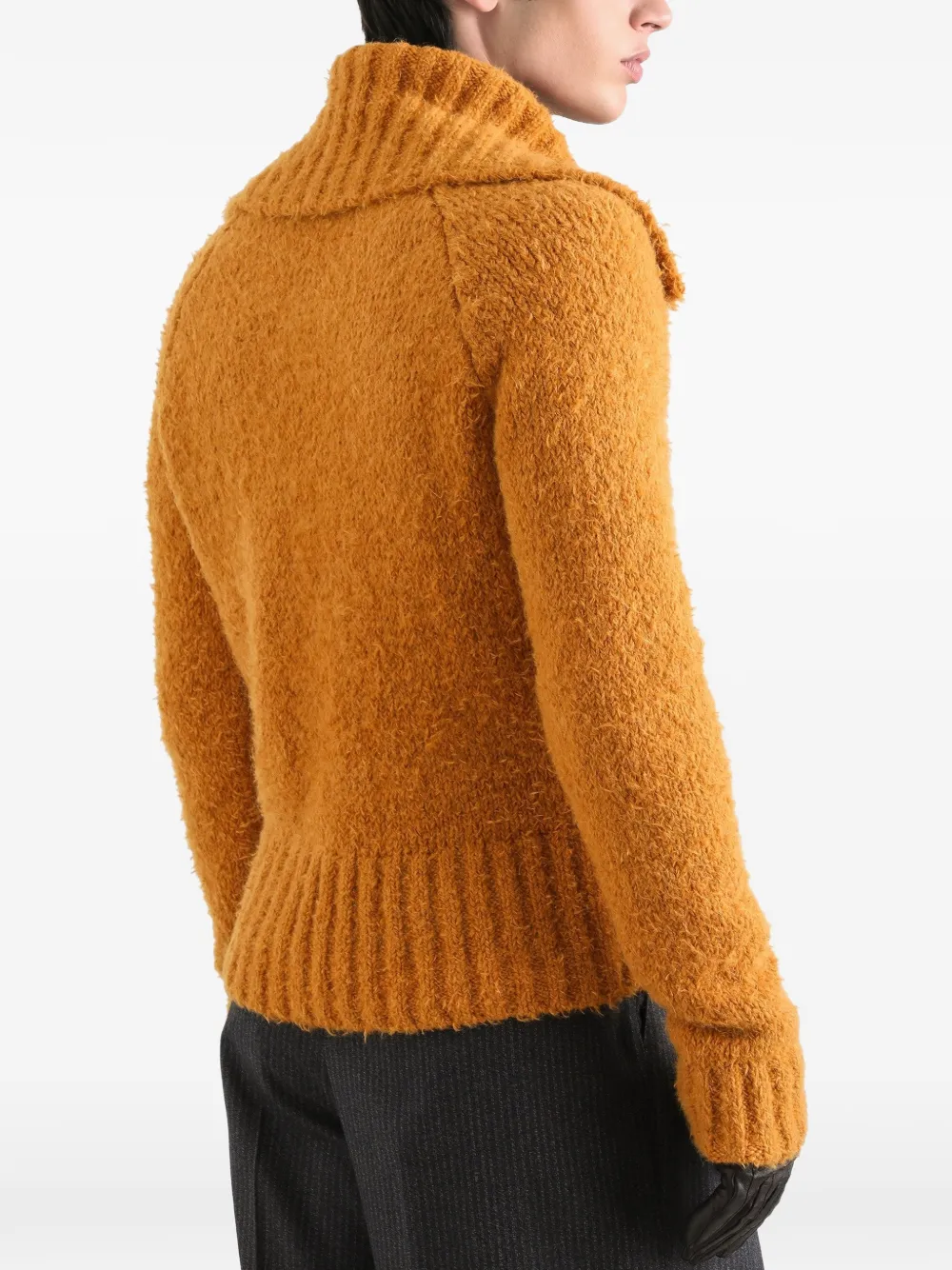 Dolce & Gabbana Trui met V-hals Oranje
