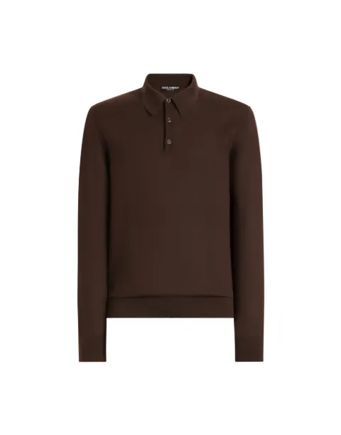 Dolce & Gabbana cashmere polo shirt