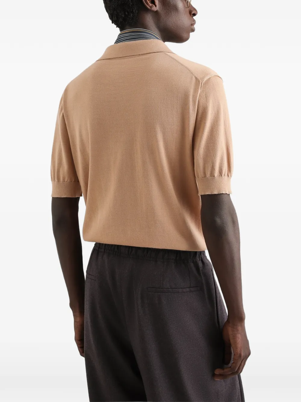 Dolce & Gabbana Kasjmier poloshirt Beige