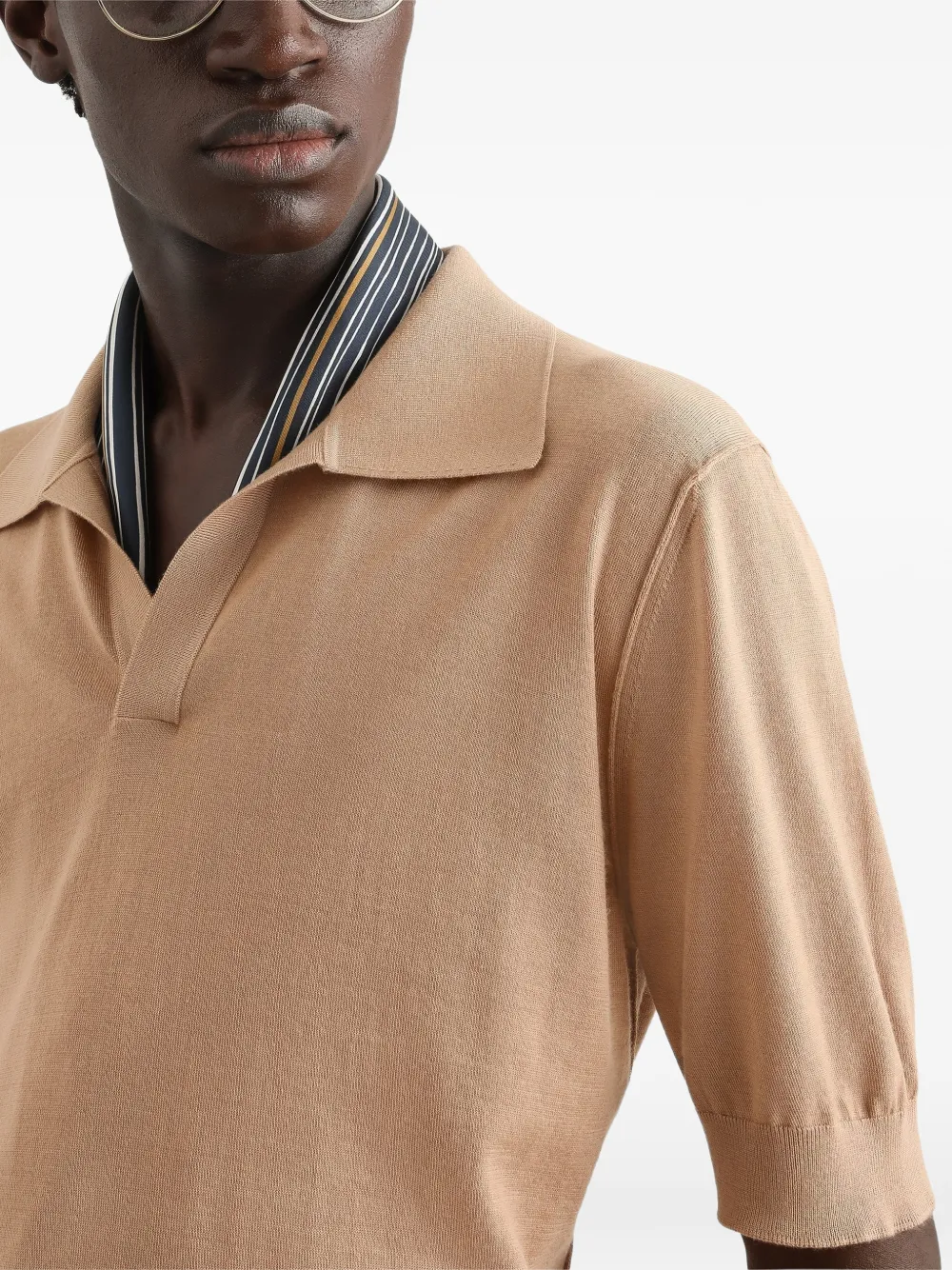 Dolce & Gabbana Kasjmier poloshirt Beige