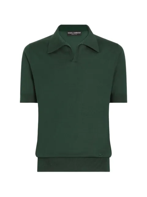 Dolce & Gabbana knit polo shirt