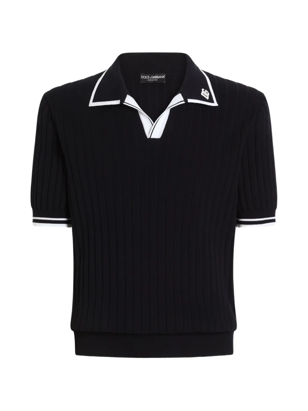 Dolce & Gabbana Polo in cotone - Blu