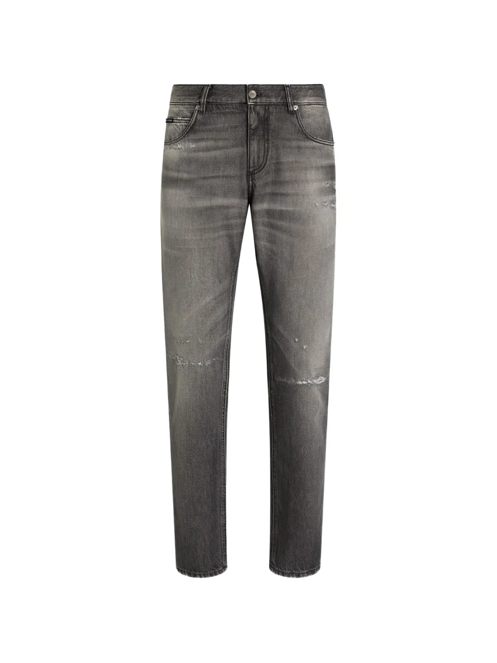 Dolce & Gabbana logo-plaque jeans - Grigio