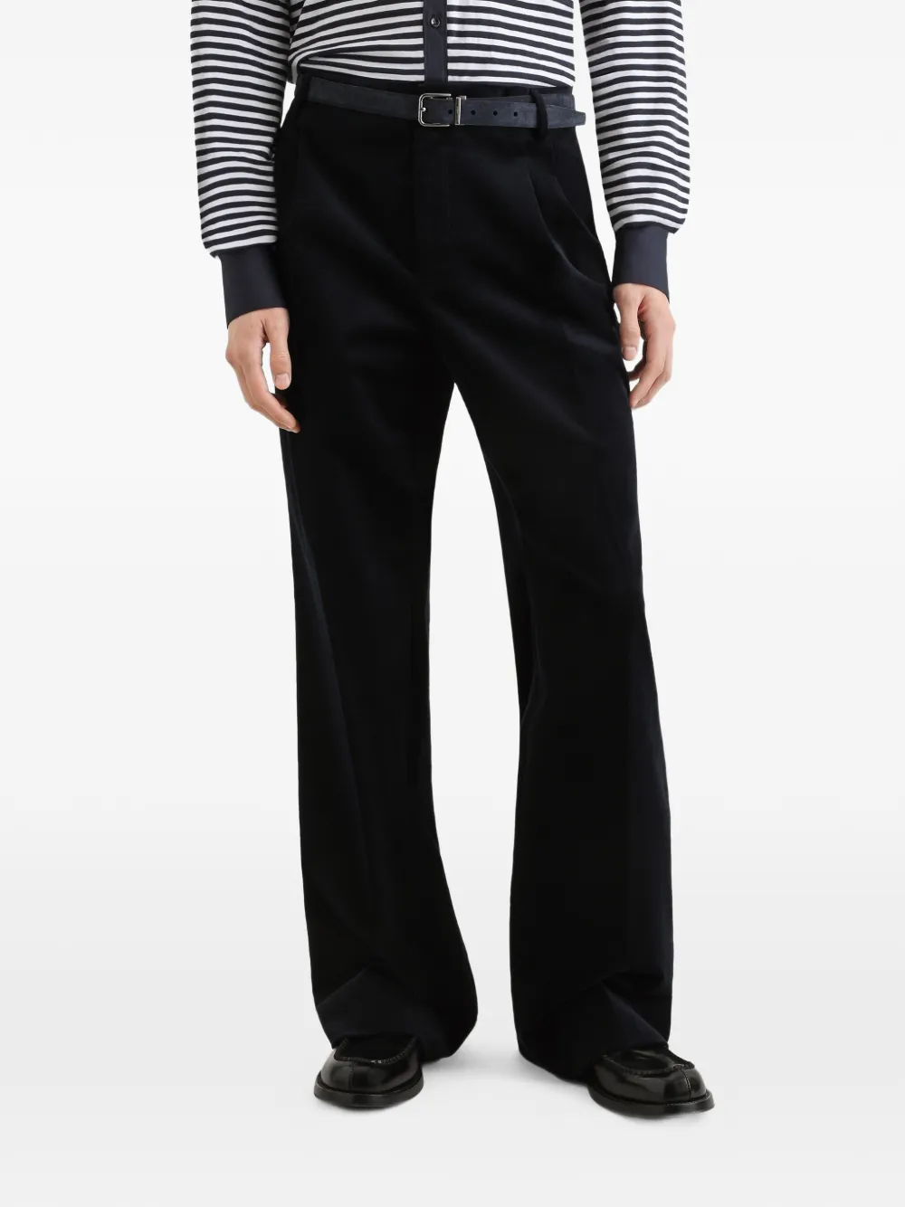 Dolce & Gabbana Fluwelen broek Blauw