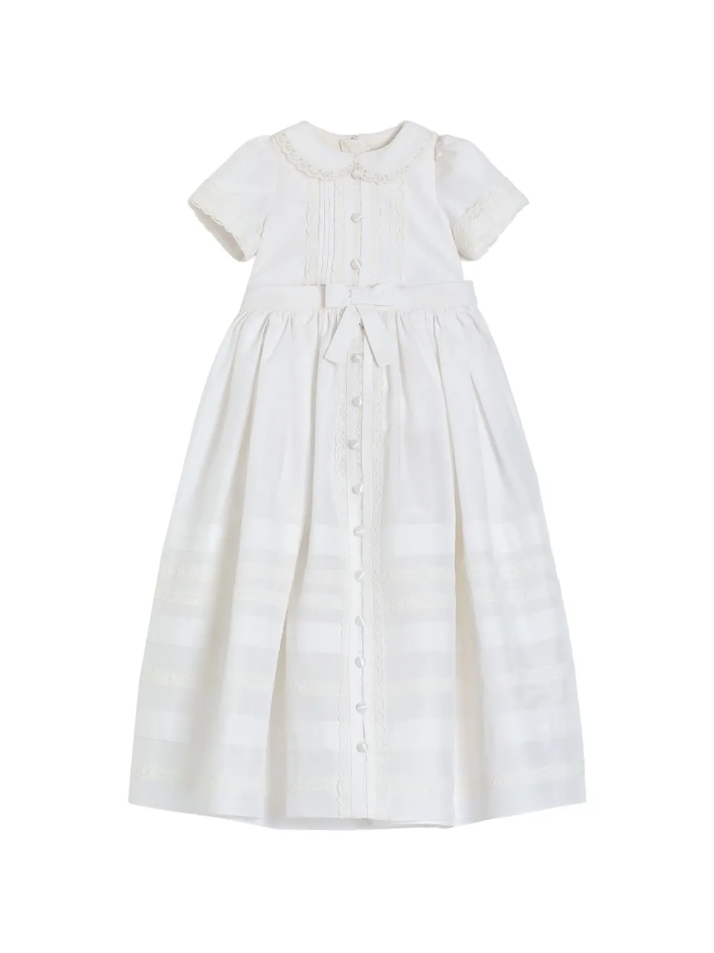 Dolce & Gabbana Kids Abito in taffetà - Bianco
