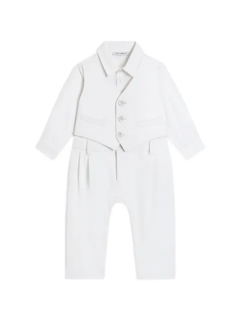 Dolce & Gabbana Kids tailored romper