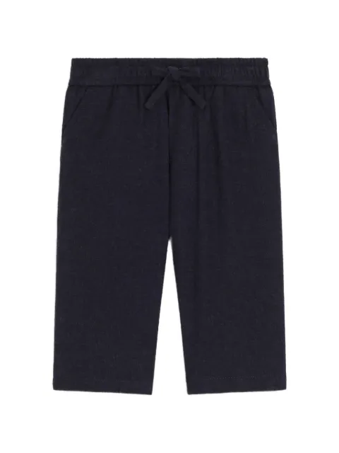 Dolce & Gabbana Kids melange flannel trousers