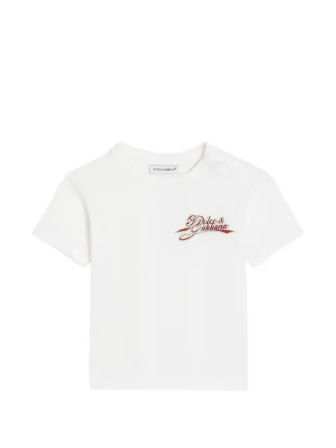 Dolce & Gabbana Kids jersey T-shirt with logo