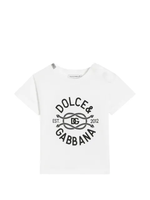 Dolce & Gabbana Kids Jersey-T-Shirt mit Logo