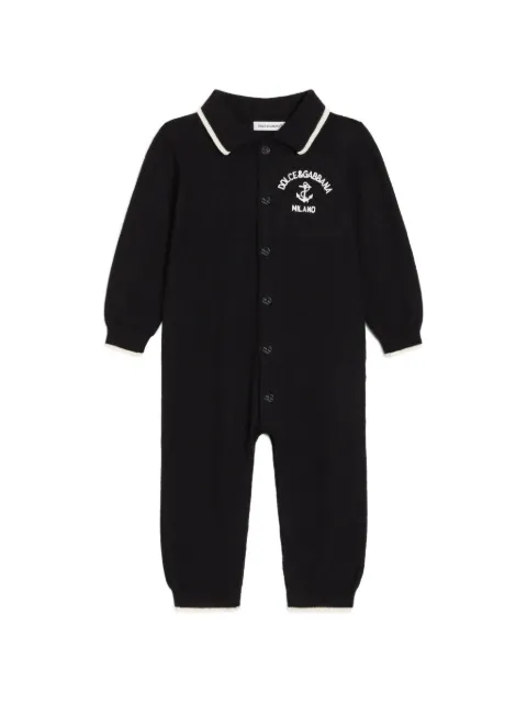 Dolce & Gabbana Kids virgin wool onesie