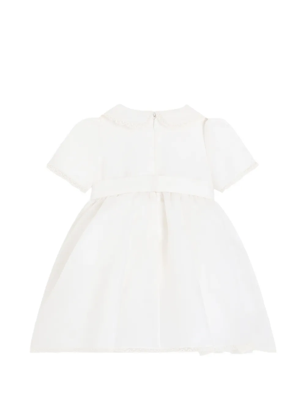 Dolce & Gabbana Kids Jurk met bloemdetail Wit