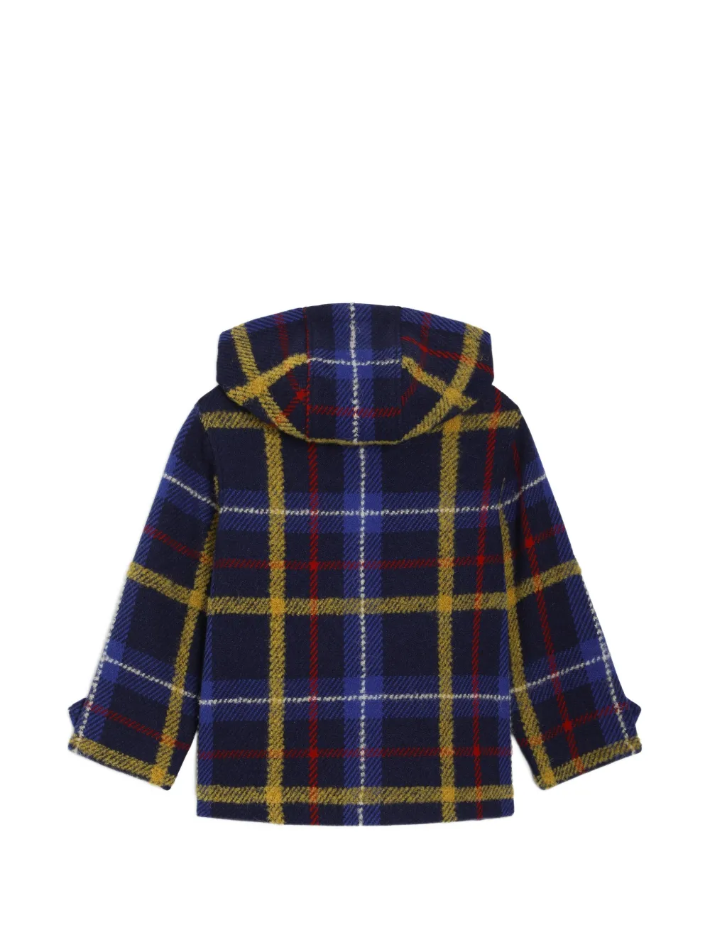 Dolce & Gabbana Kids Geruite jas Blauw