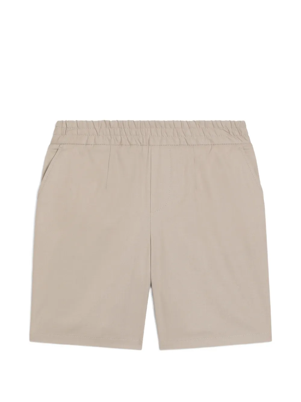 Dolce & Gabbana Kids cotton gabardine bermuda shorts - Toni neutri
