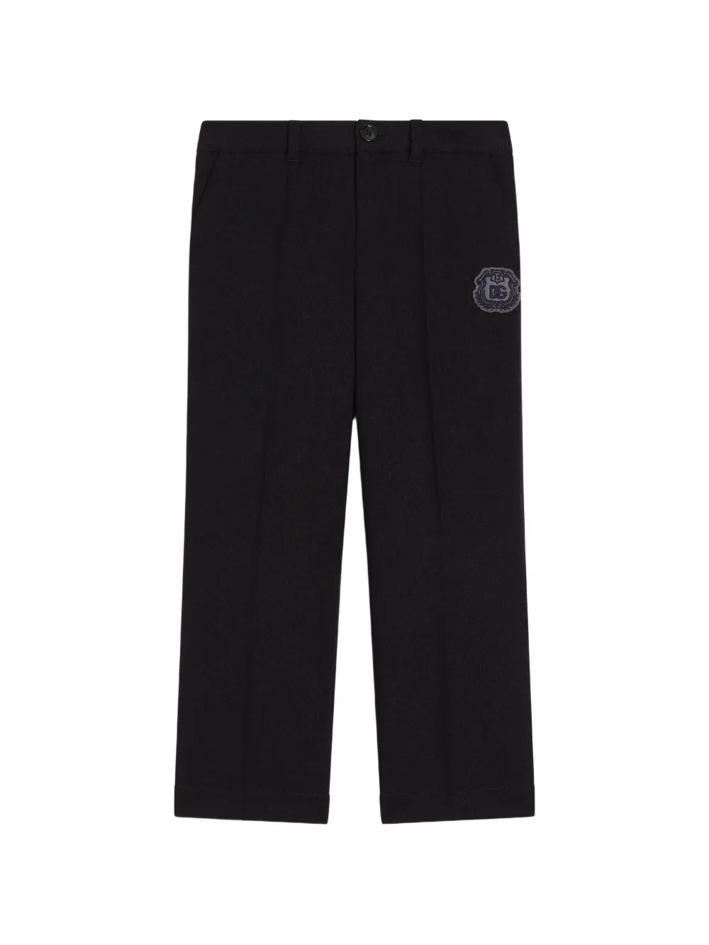 Dolce & Gabbana Kids Hose aus Wolle - Blau