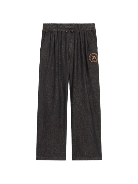 Dolce & Gabbana Kids denim trousers