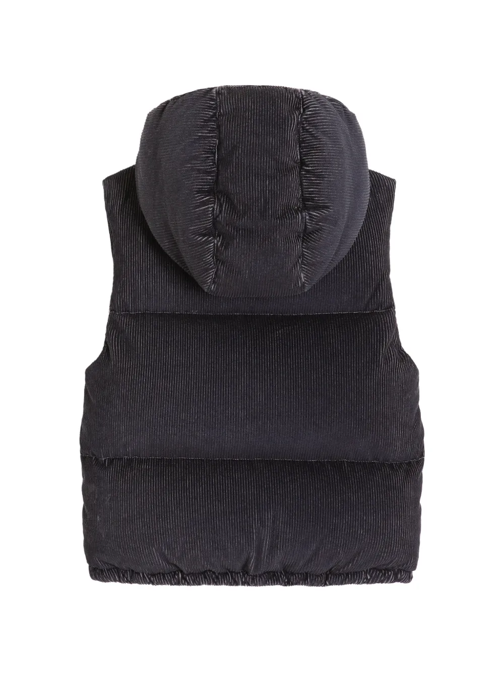 Dolce & Gabbana Kids Fluwelen top met patch Blauw
