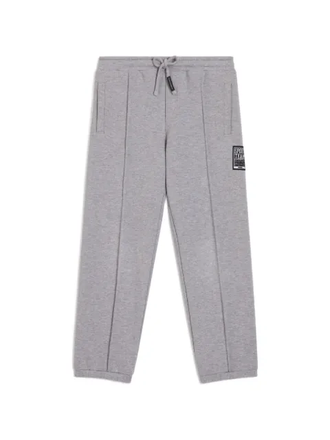 Dolce & Gabbana Kids pantalones de tela polar con logo