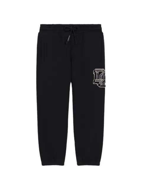 Dolce & Gabbana Kids fleece trousers with patch