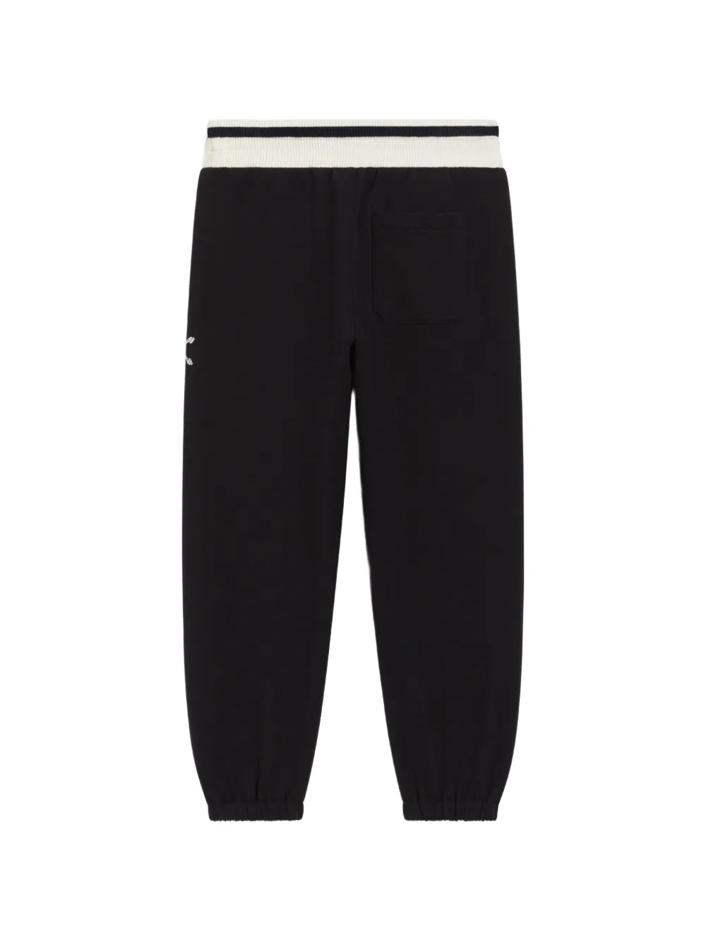 Dolce & Gabbana Kids Fleece broek Zwart