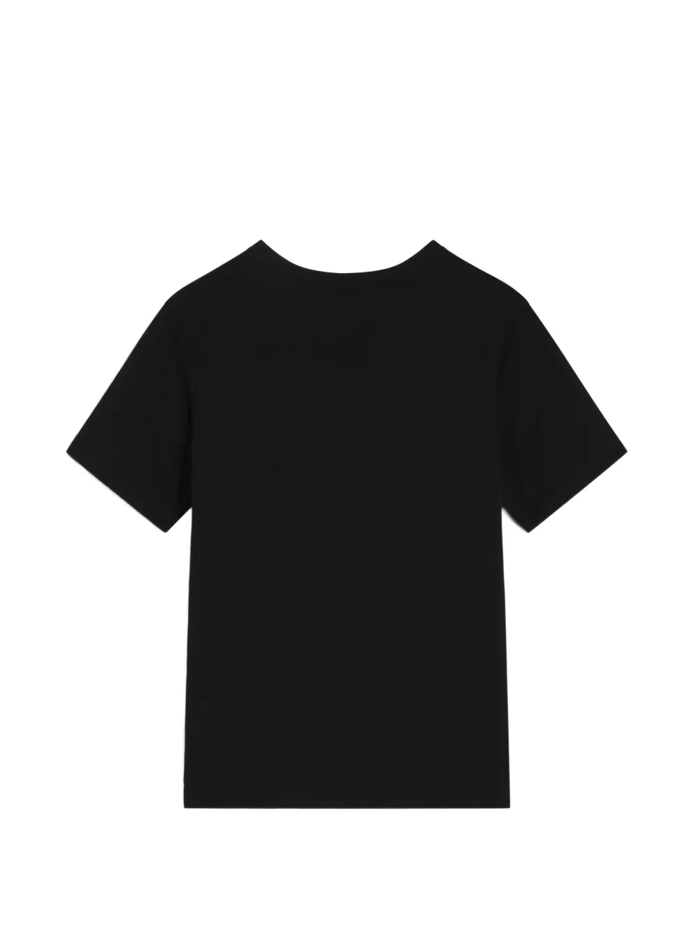Dolce & Gabbana Kids Jersey T-shirt met patch Zwart