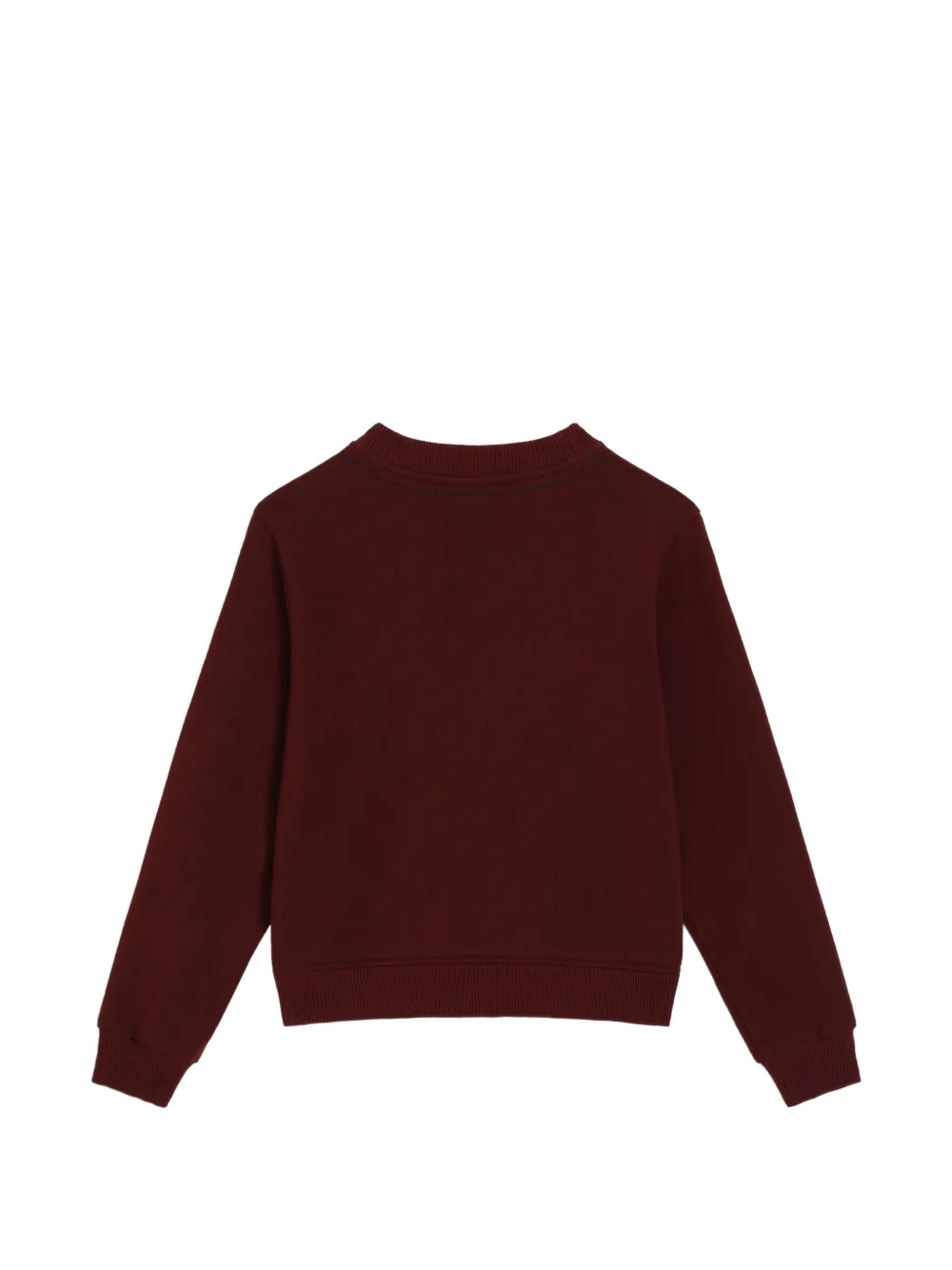 Dolce & Gabbana Kids Katoenen sweater met logo Rood