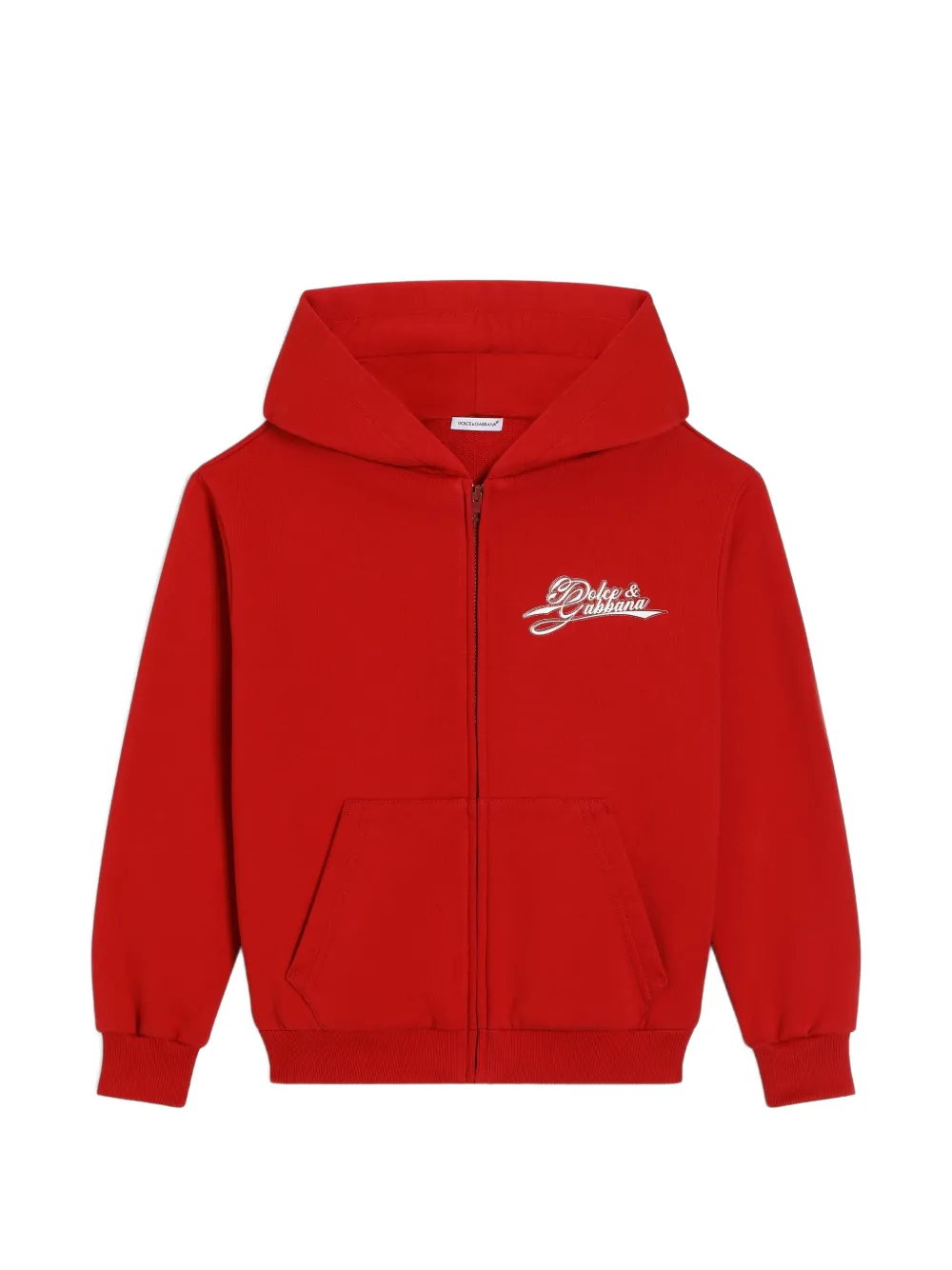 Dolce & Gabbana Kids hoodie with logo - Rosso