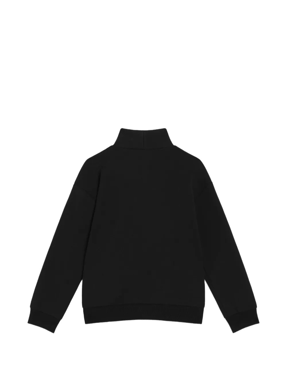 Dolce & Gabbana Kids Katoenen sweatshirt met patch Zwart