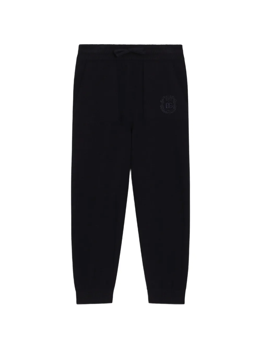 Dolce & Gabbana Kids Pantaloni in lana - Blu