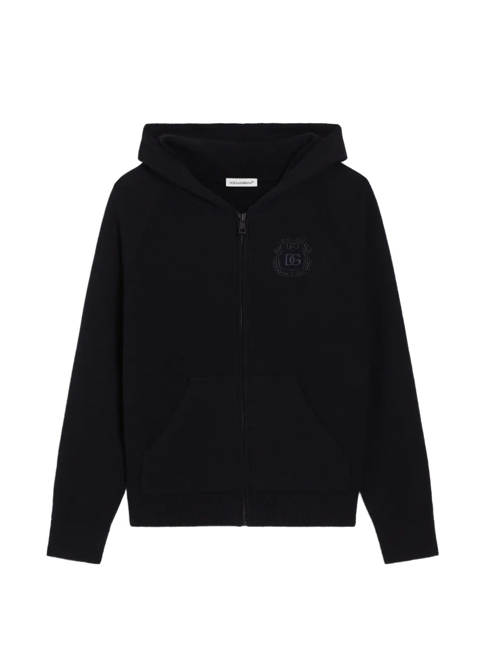 Dolce & Gabbana Kids Cardigan mit Reißverschluss - Blau