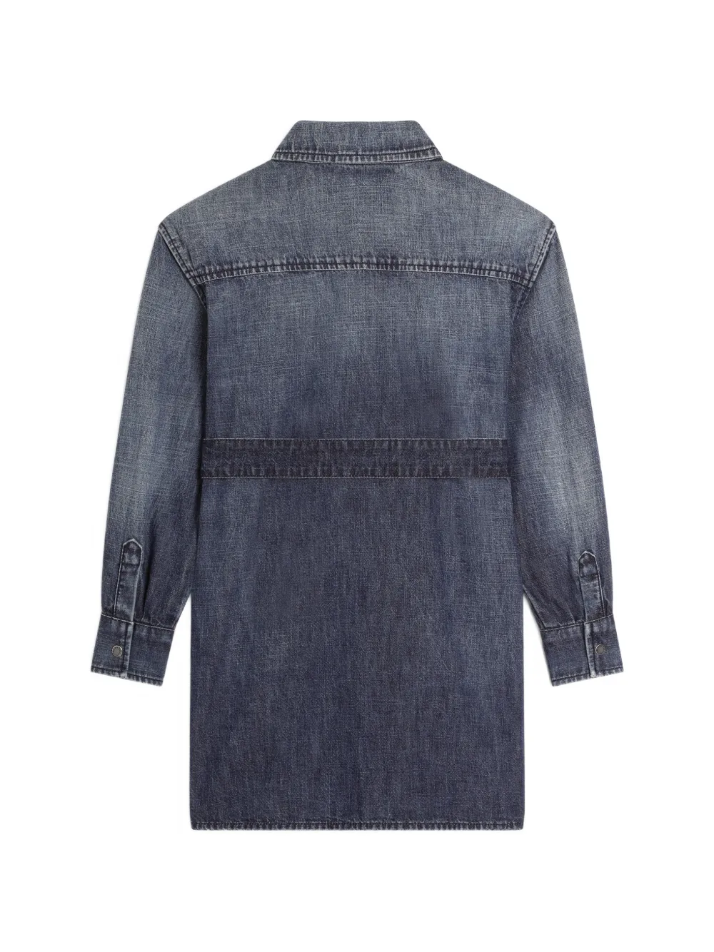 Dolce & Gabbana Kids Spijkerjurk met lange mouwen Blauw