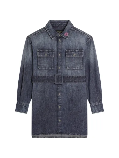 Dolce & Gabbana Kids long-sleeve denim dress