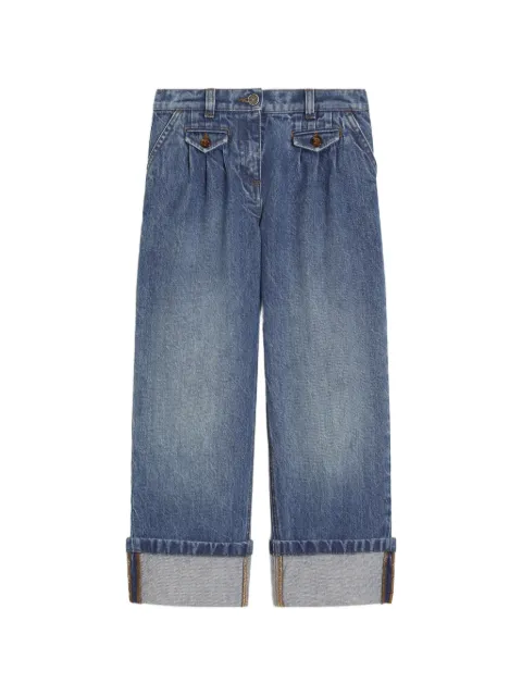 Dolce & Gabbana Kids pantalones de mezclilla con cinco bolsillos