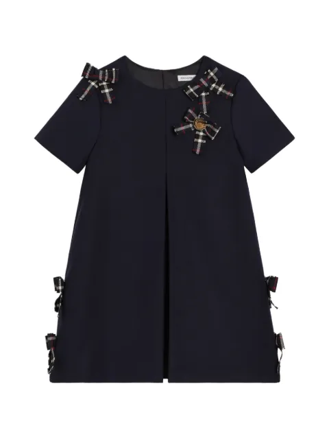 Dolce & Gabbana Kids wool crêpe dress