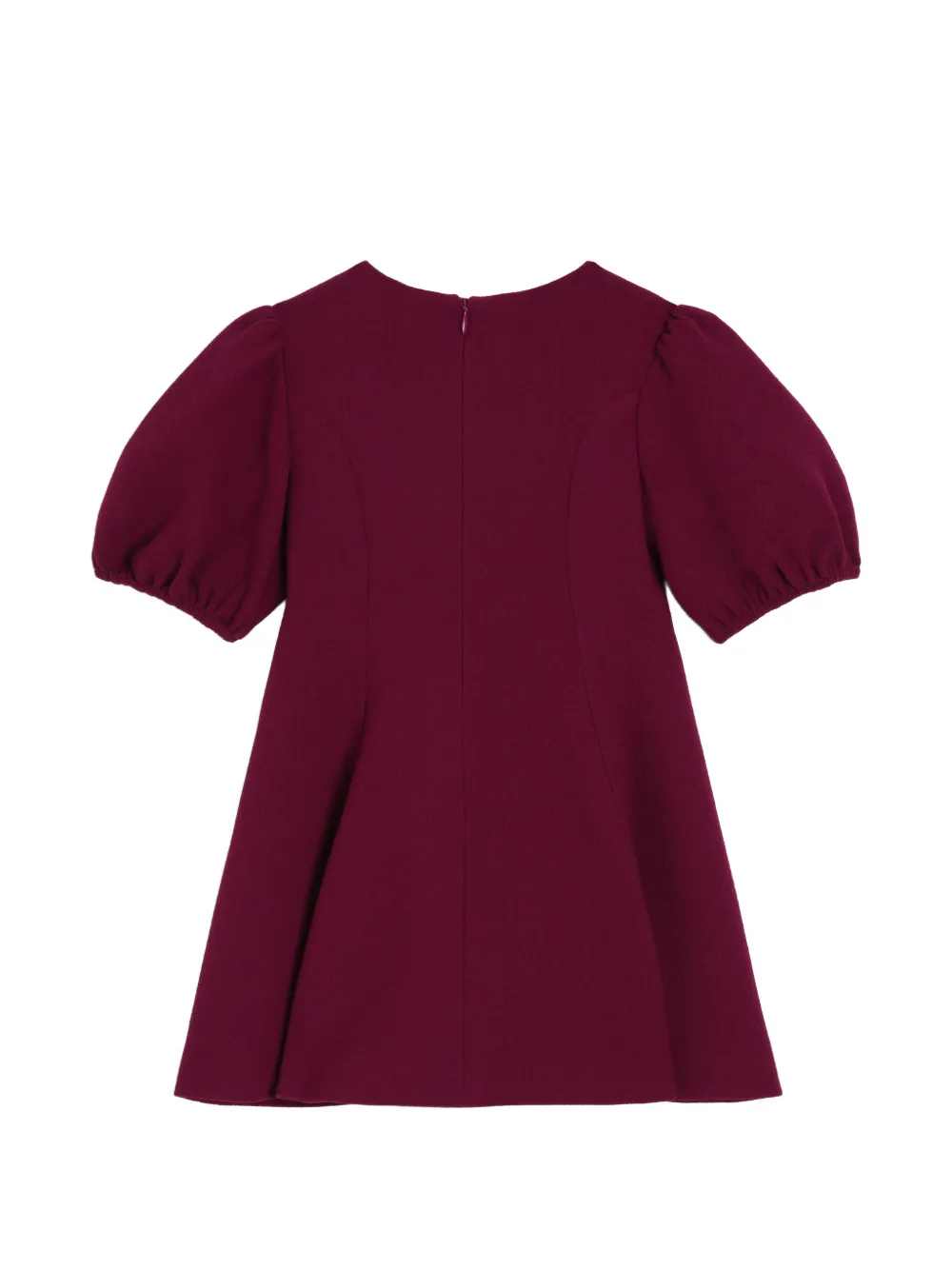 Dolce & Gabbana Kids Jurk met bloemenbroche Paars